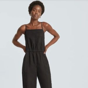 NWT - The Linen Shoestring Jumpsuit - Size S
